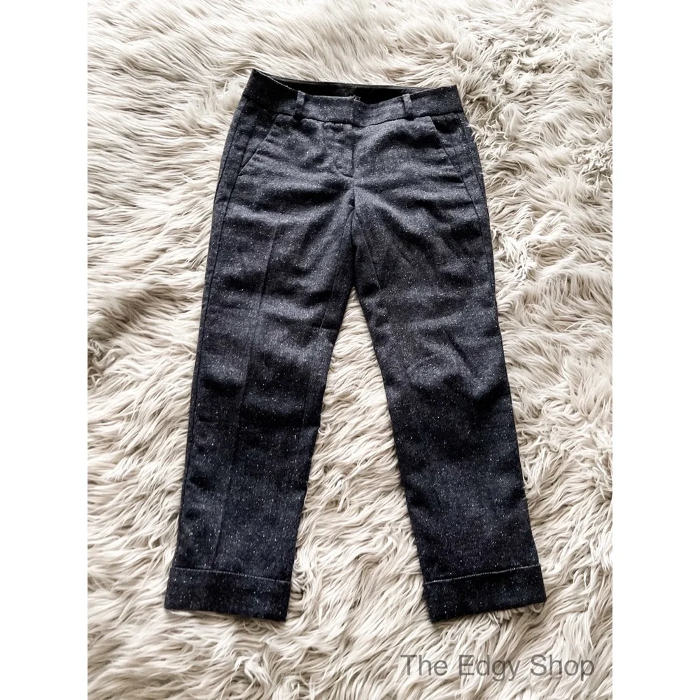 LOFT | Marisa Tweed Mid Rise Skinny Ankle Dress Pants - Picture 1 of 8